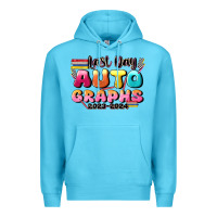 Ocean Blue last day autographs Premium Hoodie - JahusDesignShop