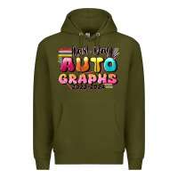 Army Green last day autographs Premium Hoodie - JahusDesignShop