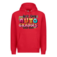 Red last day autographs Premium Hoodie - JahusDesignShop