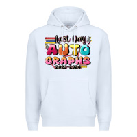 White last day autographs Premium Hoodie - JahusDesignShop