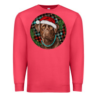 Cardinal Labrador Retriever Christmas Premium Sweatshirt - RanaPortraitStore