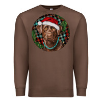 Chestnut Labrador Retriever Christmas Premium Sweatshirt - RanaPortraitStore