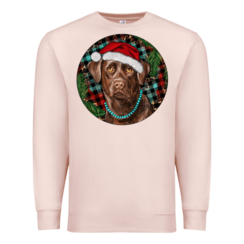 Labrador Retriever Christmas Premium Sweatshirt by RanaPortraitStore | Teevron