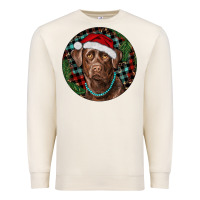 Sandshell Labrador Retriever Christmas Premium Sweatshirt - RanaPortraitStore