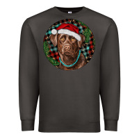 Smoke Labrador Retriever Christmas Premium Sweatshirt - RanaPortraitStore