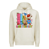 Oatmeal Heather booktrovert Premium Hoodie - JahusDesignShop