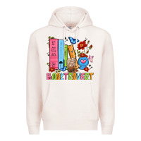 Pale Pink booktrovert Premium Hoodie - JahusDesignShop