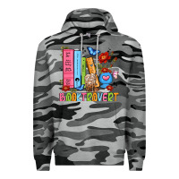 Slate Camo booktrovert Premium Hoodie - JahusDesignShop