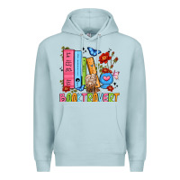 Blue Mist booktrovert Premium Hoodie - JahusDesignShop