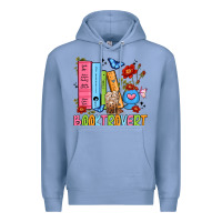 Colony Blue booktrovert Premium Hoodie - JahusDesignShop