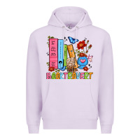 Lilac booktrovert Premium Hoodie - JahusDesignShop