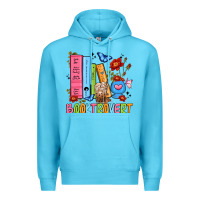 Ocean Blue booktrovert Premium Hoodie - JahusDesignShop