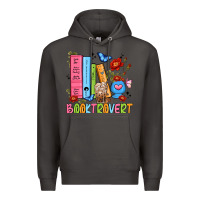 Smoke booktrovert Premium Hoodie - JahusDesignShop