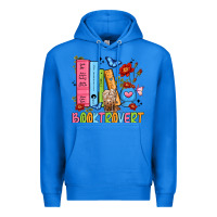 True Royal booktrovert Premium Hoodie - JahusDesignShop