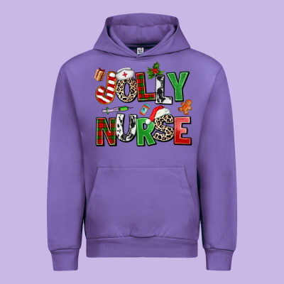 Jolly Nurse Urban Hoodie Designed By Adodesignshop