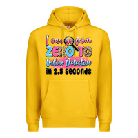 Lemon i can go from zero to online detective in 2.5 seco Premium Hoodie - JahusDesignShop