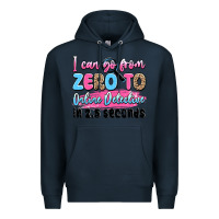 Navy i can go from zero to online detective in 2.5 seco Premium Hoodie - JahusDesignShop