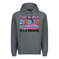 Rock i can go from zero to online detective in 2.5 seco Premium Hoodie - JahusDesignShop