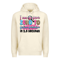 Sandshell i can go from zero to online detective in 2.5 seco Premium Hoodie - JahusDesignShop