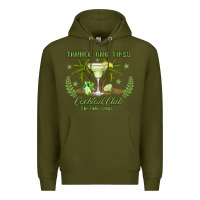Tanned And Tipsy Cocktail Club Sip And Chill Premium Hoodie | Teevron