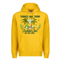 Lemon tanned and tipsy cocktail club sip and chill Premium Hoodie - JahusDesignShop