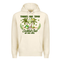 Tofu tanned and tipsy cocktail club sip and chill Premium Hoodie - JahusDesignShop