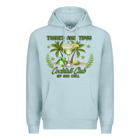 Tanned And Tipsy Cocktail Club Sip And Chill Premium Hoodie | Teevron