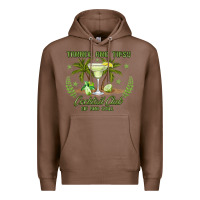 Chestnut tanned and tipsy cocktail club sip and chill Premium Hoodie - JahusDesignShop