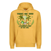 Mustard tanned and tipsy cocktail club sip and chill Premium Hoodie - JahusDesignShop