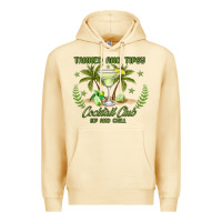 Pina Colada tanned and tipsy cocktail club sip and chill Premium Hoodie - JahusDesignShop