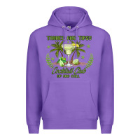 Purple tanned and tipsy cocktail club sip and chill Premium Hoodie - JahusDesignShop
