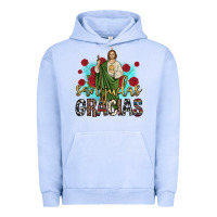 Pigment Grape Ice san judas gracias Urban Hoodie - JahusDesignShop
