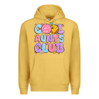 Antique Gold cool aunts club Premium Hoodie - JahusDesignShop