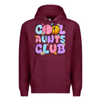 Burgundy cool aunts club Premium Hoodie - JahusDesignShop