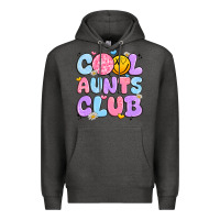 Charcoal Heather cool aunts club Premium Hoodie - JahusDesignShop