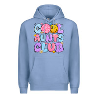 Colony Blue cool aunts club Premium Hoodie - JahusDesignShop