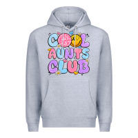Heather Grey cool aunts club Premium Hoodie - JahusDesignShop
