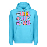 Ocean Blue cool aunts club Premium Hoodie - JahusDesignShop