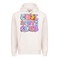 Pale Pink cool aunts club Premium Hoodie - JahusDesignShop