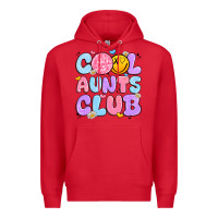Red cool aunts club Premium Hoodie - JahusDesignShop