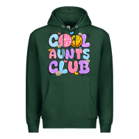 Sports Green cool aunts club Premium Hoodie - JahusDesignShop