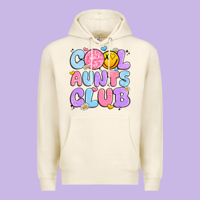 Cool Aunts Club Premium Hoodie Designed By Jahusdesignshop