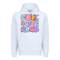 White cool aunts club Premium Hoodie - JahusDesignShop