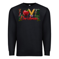 Black Western Christmas Love Premium Sweatshirt - RanaPortraitStore