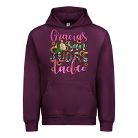Mauve Wine gracias san judas tadeo Urban Hoodie - JahusDesignShop