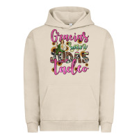 Pigment French Oak gracias san judas tadeo Urban Hoodie - JahusDesignShop