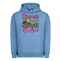 Pigment Pebble Blue gracias san judas tadeo Urban Hoodie - JahusDesignShop