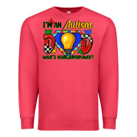 Cardinal im an autism dad whats your superpower Premium Sweatshirt - Zillion Design Studio