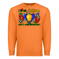 Carrot im an autism dad whats your superpower Premium Sweatshirt - Zillion Design Studio