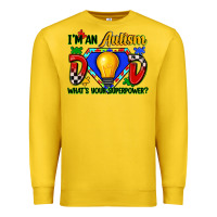 Lemon im an autism dad whats your superpower Premium Sweatshirt - Zillion Design Studio
